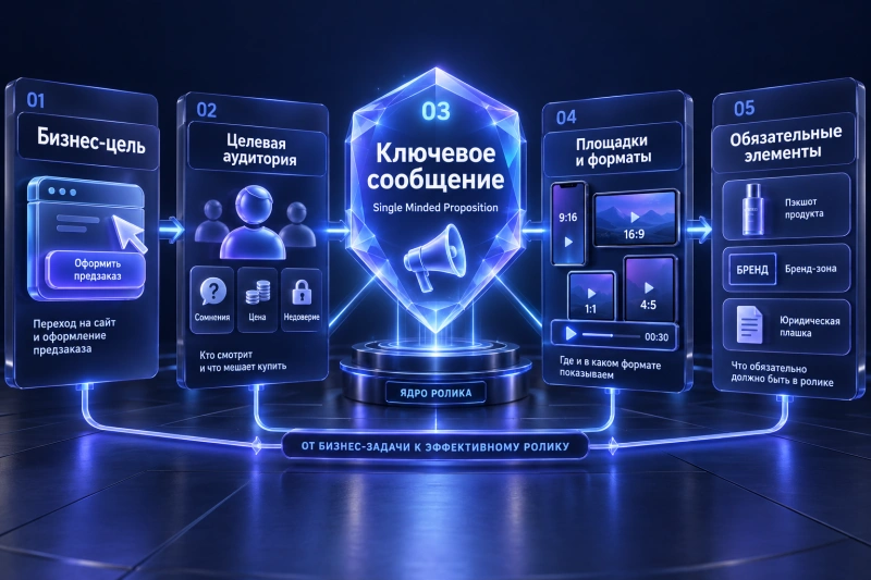 Структура эффективного брифа: ключевые смысловые блоки