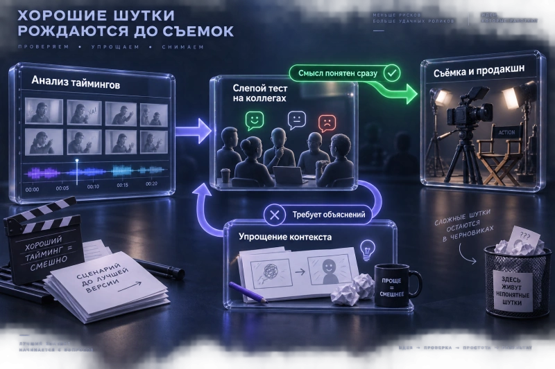 Правила приёмки и тестирования сценариев до начала съёмок